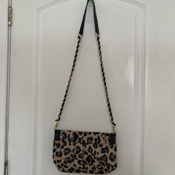 Leopard Print Crossbody Bag - Picture 3 of 5